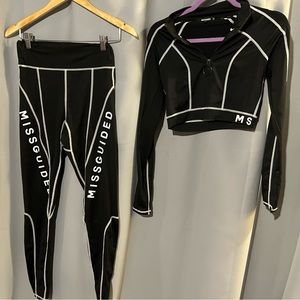 NWOT women’s athletic set size 4